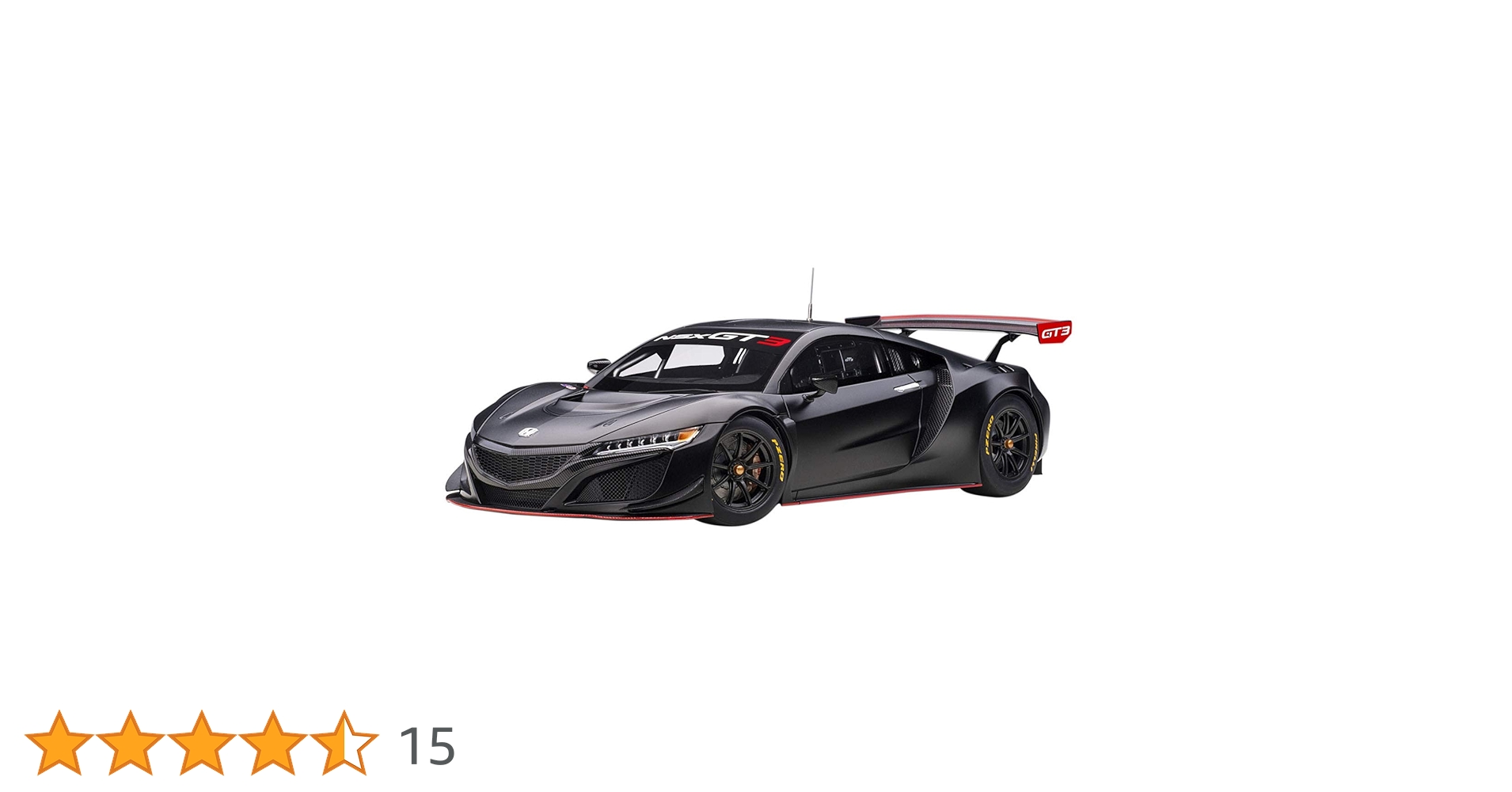 Amazon.co.jp: AUTOart 1/18 ホンダ NSX GT3 2018 マット